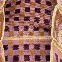 Claris Virot Marron|Raphia<Cabas Archi