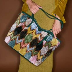 Claris Virot Multicouleur|Cabas India 30 X 45 X 14<Cabas India