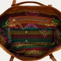 Claris Virot Marron|Cabas India 30 X 45 X 14<Cabas India