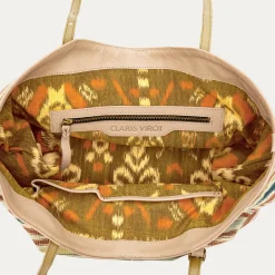 Claris Virot Multicouleur|Vert<Cabas India