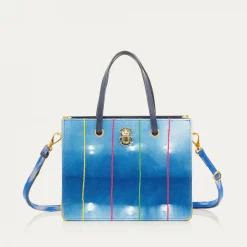 Claris Virot Bleu<Cabas Mini Archi