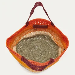 Claris Virot Multicouleur|Orange<Cabas Stella L