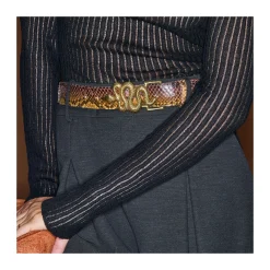 Claris Virot Oeil De Tigre|Ceintures Serpent<Ceintures Serpent