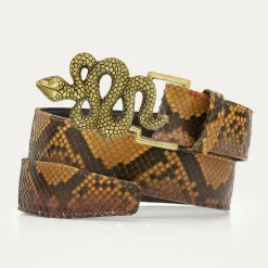 Claris Virot Oeil De Tigre|Ceintures Serpent<Ceintures Serpent