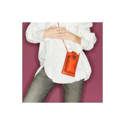 Claris Virot Orange|Étuis Double Marcus<Etui Double Marcus