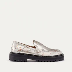 Claris Virot Oxy Metal|Mocassins<Mocassins Mia