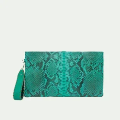 Claris Virot Vert|Pochettes & Pochette Lou 18 X 31<Pochette Lou