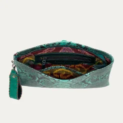 Claris Virot Vert|Pochettes & Pochette Lou 18 X 31<Pochette Lou