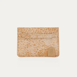 Claris Virot Marron|Porte Cartes Manu 9,6 X 6,7<Porte Cartes Manu