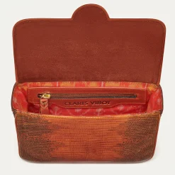 Claris Virot Orange|Sacs Ava Medium 14 X 22 X 6<Sac Ava Medium