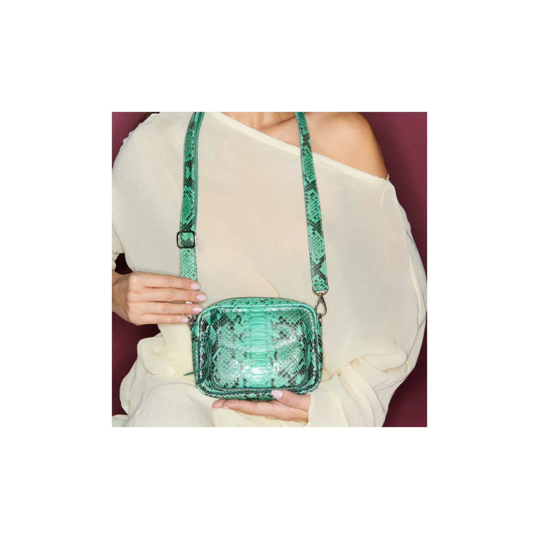 Claris Virot Vert|Sacs Baby Charly 12 X 18 X 4,5<Sac Baby Charly