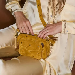 Claris Virot Jaune|Marron<Sac Baby Charly