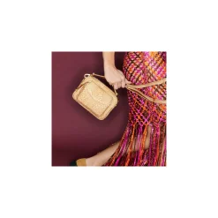 Claris Virot Marron|Raphia<Sac Baby Charly