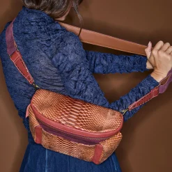 Claris Virot Rose|Sac Banane Jules 30 X 40 X 12<Sac Banane Jules