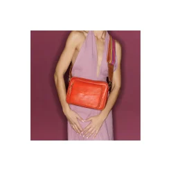 Claris Virot Rouge|Orange<Sac Big Charly
