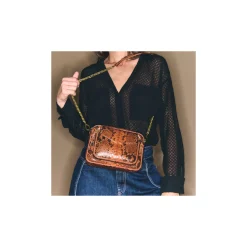 Claris Virot Marron|Sacs Charly 15 X 21 X 5<Sac Charly