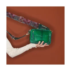 Claris Virot Vert|Sacs Charly 15 X 21 X 5<Sac Charly