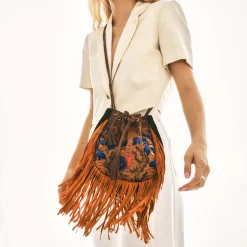 Claris Virot Marron|Orange<Sac Cheyenne