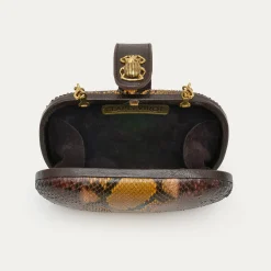 Claris Virot Marron|Oeil De Tigre<Sac Chiara