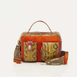 Claris Virot Rouge|Vert<Sac César