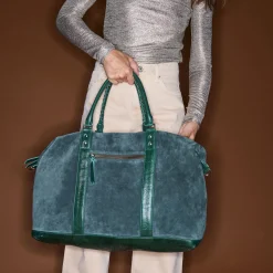 Claris Virot Vert|Sac De Voyage Roger M 35 X 49 X 15<Sac de Voyage Roger M