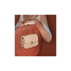 Claris Virot Marron|Peau Lainée<Sac Mini Ava