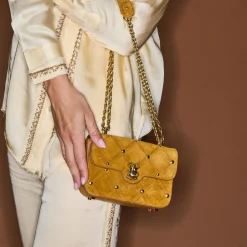 Claris Virot Jaune|Marron<Sac Mini Ava