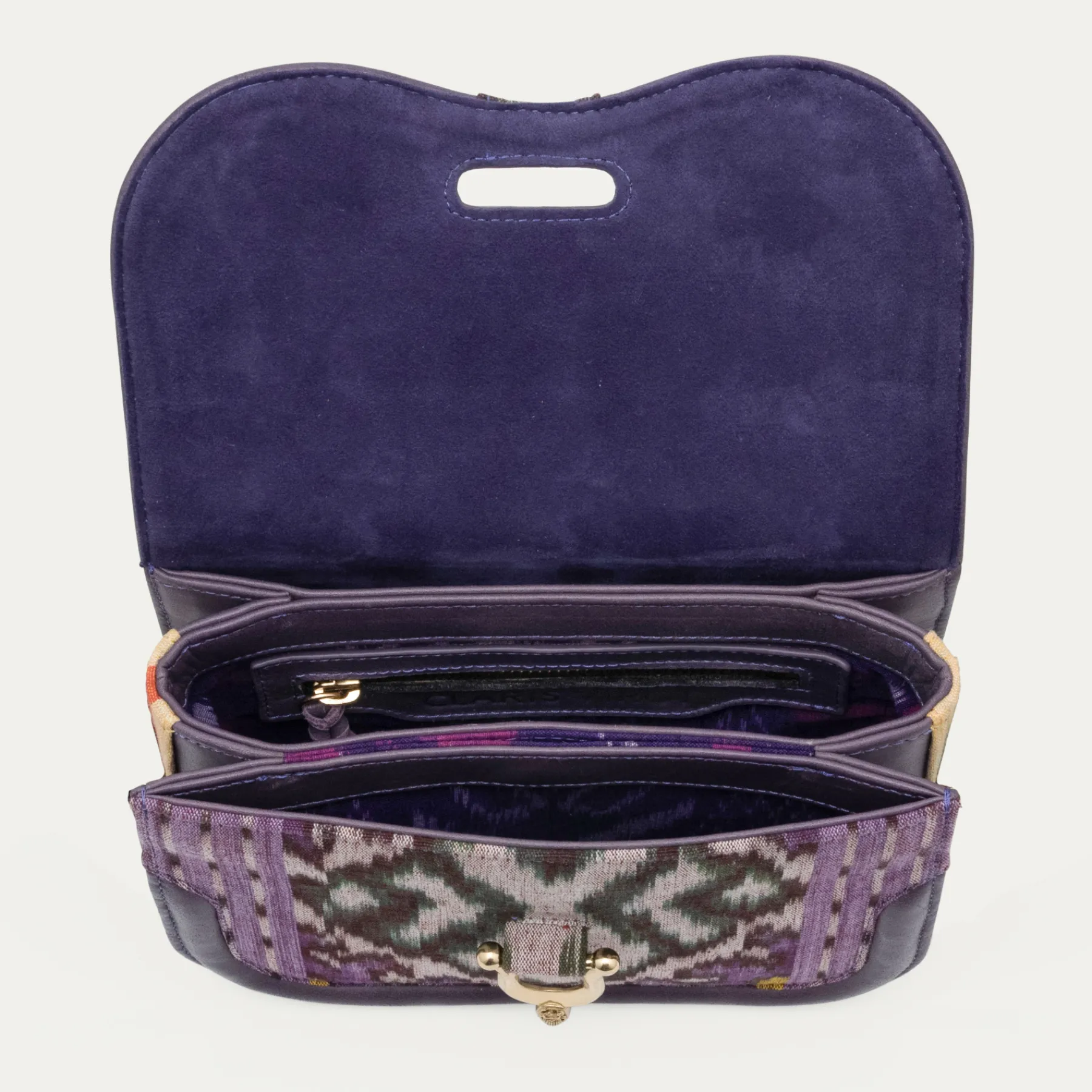 Claris Virot Violet<Sac Mini Manon