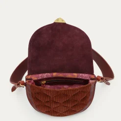 Claris Virot Rouge|Marron<Sac New Victoria