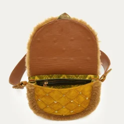Claris Virot Jaune|Marron<Sac New Victoria