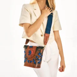 Claris Virot Marron|Orange<Sac Zak